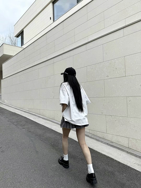 學院女孩極短百褶裙
